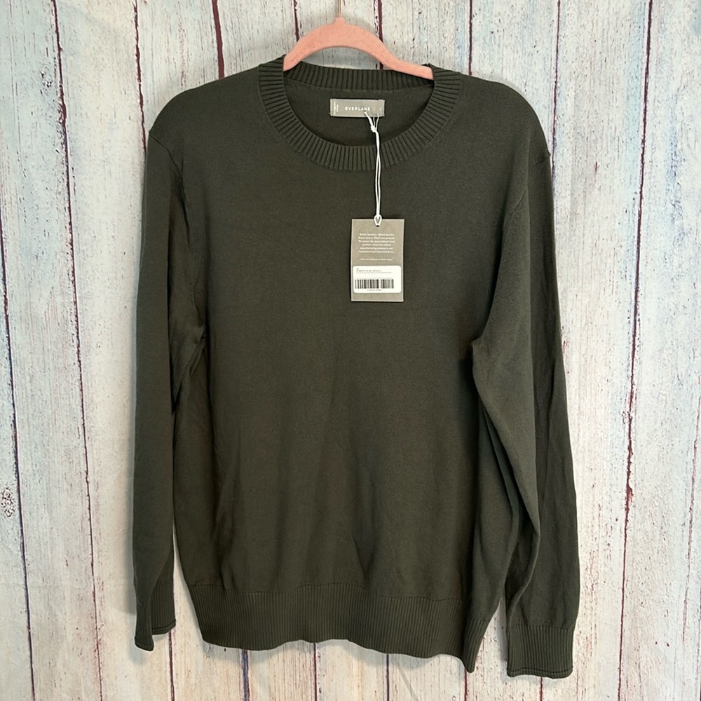 NWT Everlane The No-Sweat Sweater - Picture 2 of 10